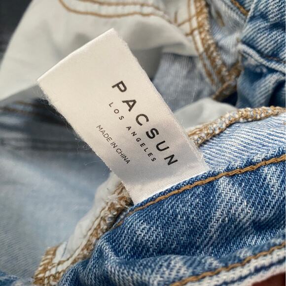 Pacsun mom Jean light Wash size 25 - Picture 5 of 6
